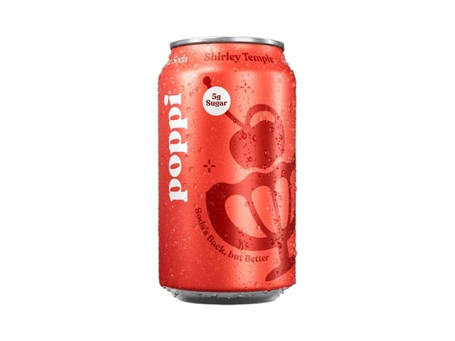 Poppi Shirley Temple - 12oz Can.