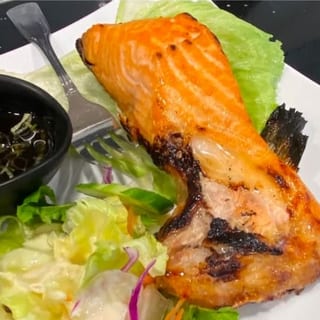 Baked Salmon Collar