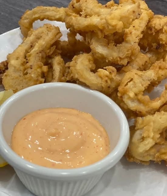 Calamari Tempura.