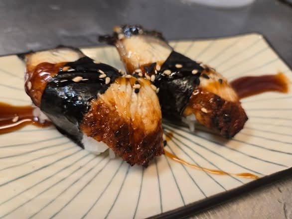 Eel Sushi.