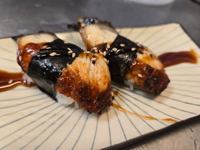 Eel Sushi.