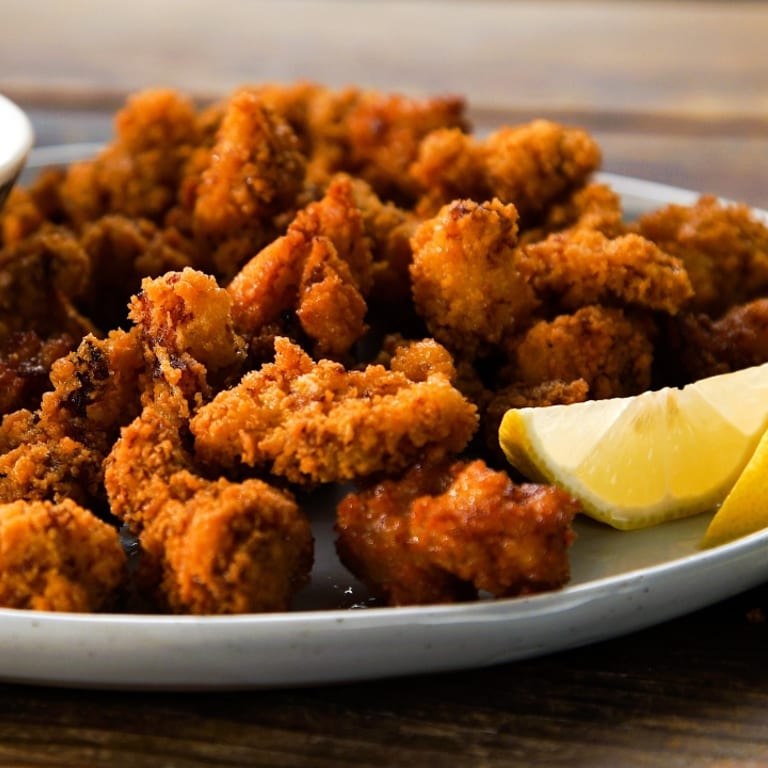 Savor our authentic karaage