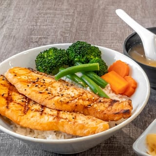 Salmon Teriyaki Bowl