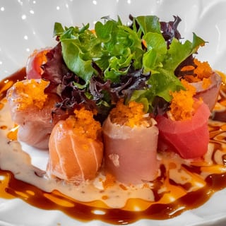 Wazabi Sashimi Wrap